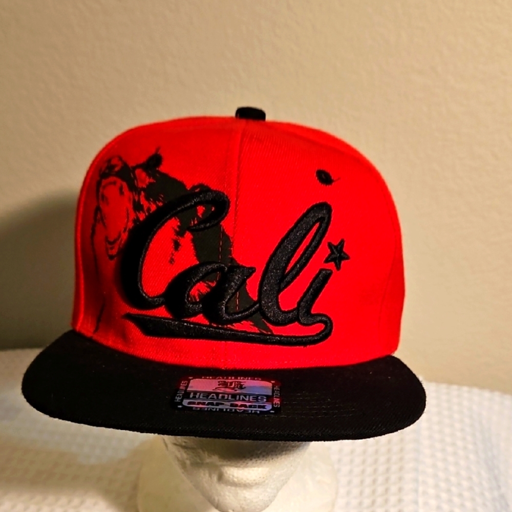 Cali Headlines Snapback Hat